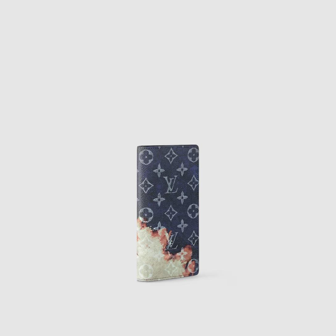 Ví Louis Vuitton Brazza Wallet Monogram Nam Xanh Dương